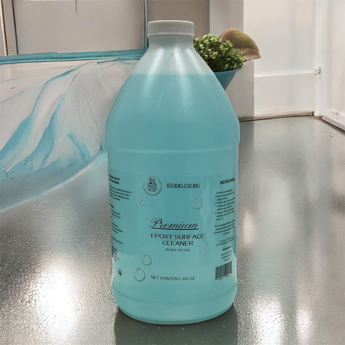 Studio 2:12 Premium Epoxy Surface Cleaner- Clean & Shine